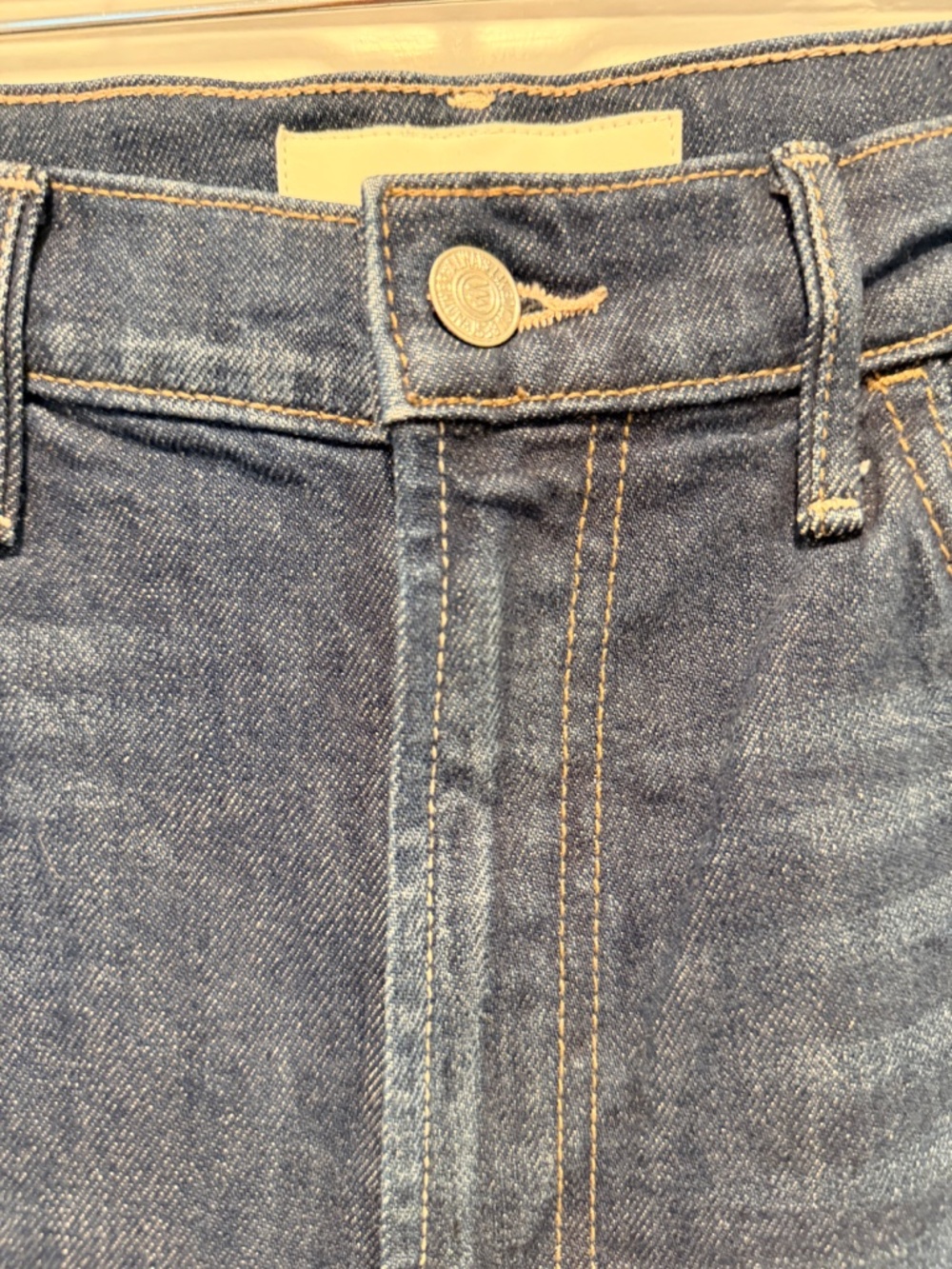 MOTHER Denim - The Hustler Flood Fray jean in Kick and Riff wash - Size 30 - Picture 7 of 9